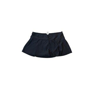 Ava & Viv Womens Black Swim Skirt Built-In Bikini Bottoms Plus Size 16W/18W 1751